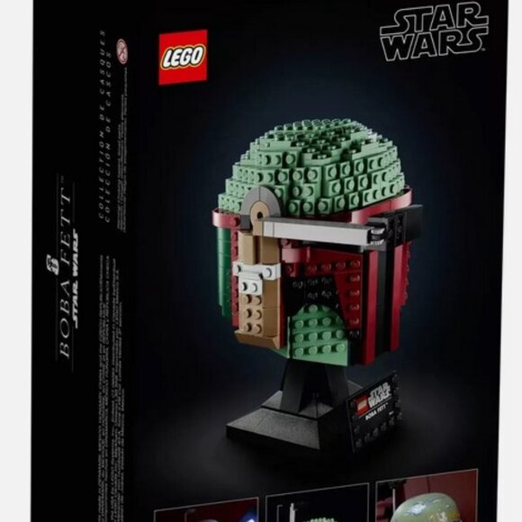 New in Sealed Box Lego Star Wars Boba Fett Helmet Retired Collectible Se… - Picture 2 of 6